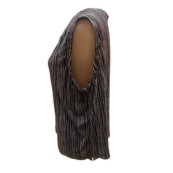 Graff Black and White Vintage Open Cardigan with Matching Camisol Blouse Size X- - Picture 9 of 15